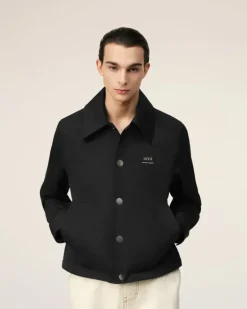 Ami Paris Ami Alexandre Mattiussi Buttoned Jacket BLACK Best