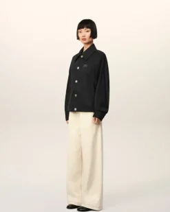 Ami Paris Ami Alexandre Mattiussi Buttoned Jacket BLACK Best