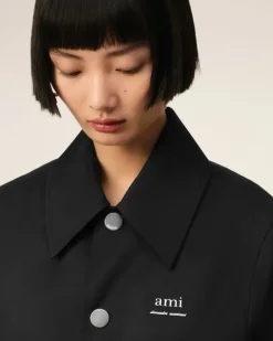 Ami Paris Ami Alexandre Mattiussi Buttoned Jacket BLACK Best