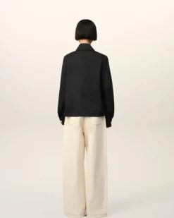 Ami Paris Ami Alexandre Mattiussi Buttoned Jacket BLACK Best