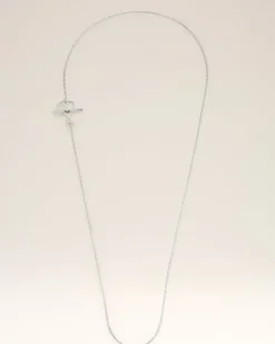 Ami Paris Ami de Coeur Chain Necklace SILVER Outlet