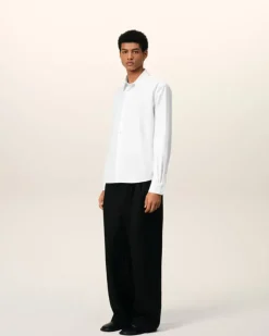 Ami Paris Ami de Coeur Classic Shirt WHITE Store