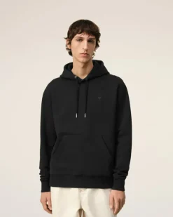 Ami Paris Ami de Coeur Hoodie BLACK Clearance