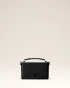 Ami Paris Ami de Coeur Lunch Box Bag BLACK Fashion