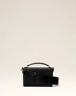 Ami Paris Ami de Coeur Lunch Box Bag BLACK Fashion