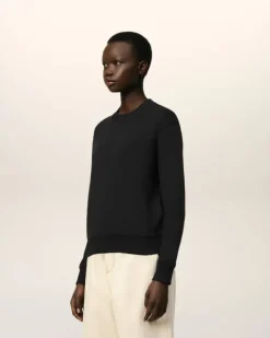 Ami Paris Ami de Coeur Sweatshirt BLACK New
