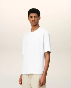 Ami Paris Ami de Coeur T-shirt WHITE Hot