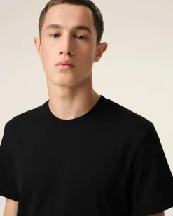Ami Paris Ami de Coeur T-shirt BLACK Online