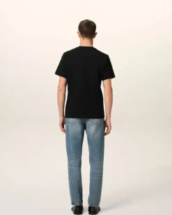 Ami Paris Ami de Coeur T-shirt BLACK Online