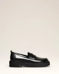 Ami Paris Anatomical Toe Loafers BLACK New