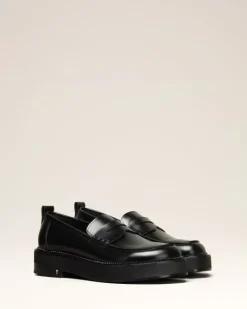 Ami Paris Anatomical Toe Loafers BLACK New