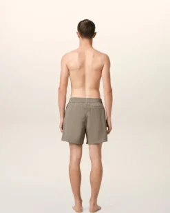 Ami Paris Beige Beach Short ASH Discount