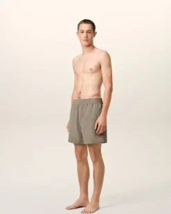 Ami Paris Beige Beach Short ASH Discount