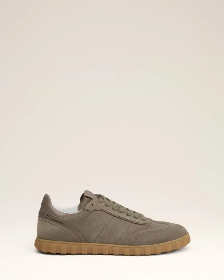 Ami Paris Beige Leather Low Top Step Sneakers ASH Online
