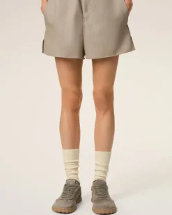 Ami Paris Beige Leather Low Top Step Sneakers ASH Online