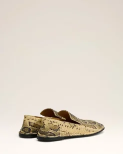 Ami Paris Beige Leather Midi Slippers NATURAL Fashion