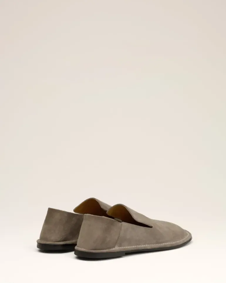 Ami Paris Beige Leather Midi Slippers ASH Shop