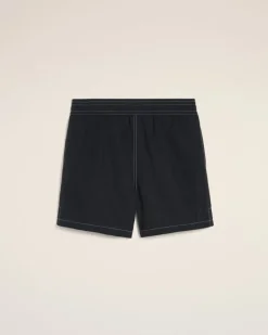 Ami Paris Beach Short BLACK Cheap