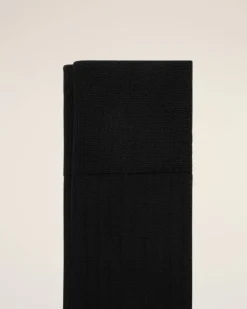 Ami Paris Black Cotton Ami de Coeur Plate Socks BLACK/GOLD Cheap