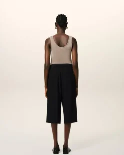 Ami Paris Large Fit Elasticated Short BLACK Hot