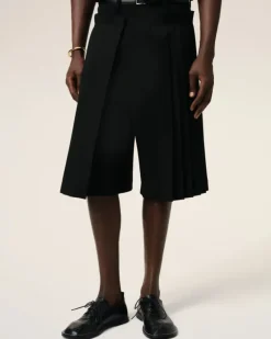 Ami Paris Leather One Cut Shoes BLACK Best