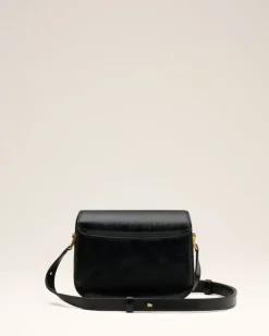 Ami Paris Leather Paris Paris Bag BLACK Hot