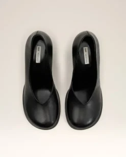 Ami Paris Leather Piano Pump BLACK Outlet