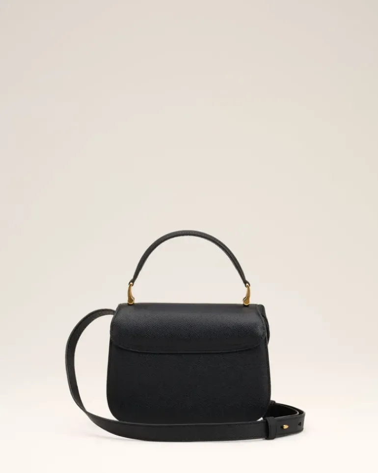Ami Paris Leather Top Handle Paris Paris Bag BLACK Flash Sale