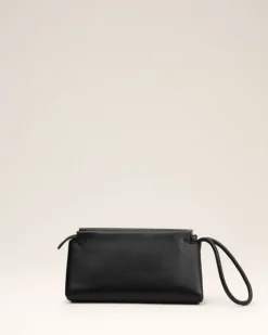Ami Paris Leather Voulez-Vous Pouch BLACK Clearance