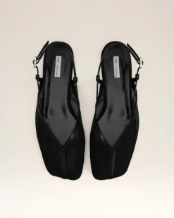 Ami Paris Slingbacks BLACK Sale