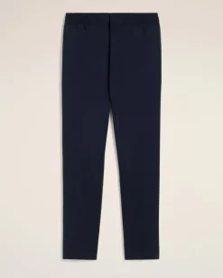 Ami Paris Elasticated Waist Trousers NAVY BLUE Flash Sale