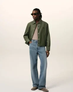 Ami Paris Green Buttoned Jacket LODEN New