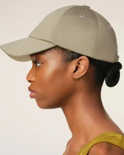 Ami Paris Green Cotton Ami de Coeur Embroidery Cap LAUREL/GINGER Discount