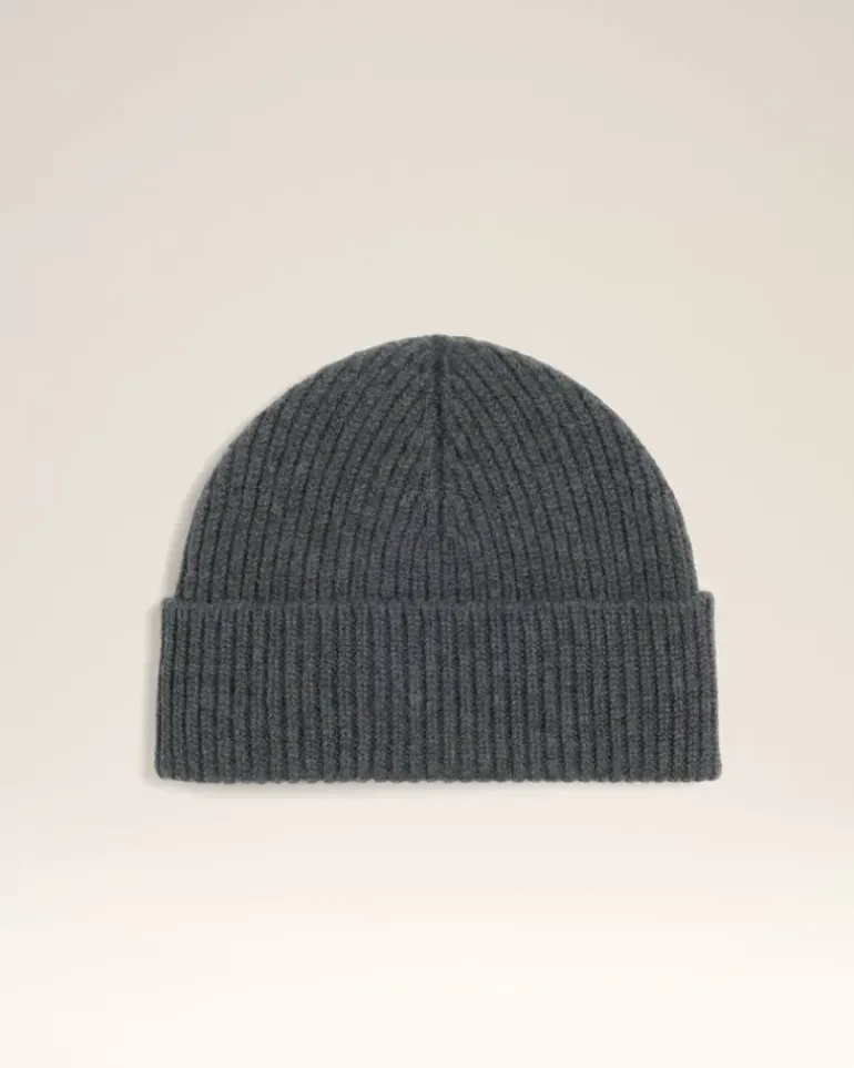 Ami Paris Grey Wool Ami de Coeur Beanie HEATHER GREY/RED Flash Sale