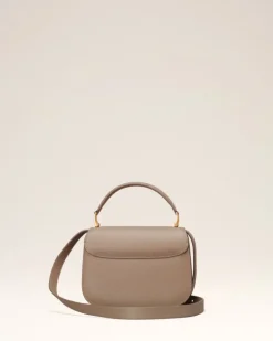 Ami Paris Mini Paris Paris Bag LIGHT TAUPE Best Sale