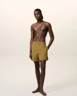 Ami Paris Mustard Beach Short HAVANA Store