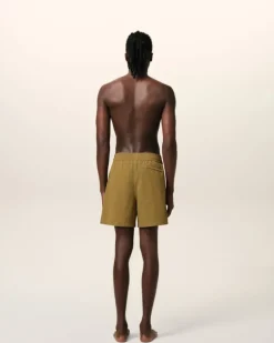 Ami Paris Mustard Beach Short HAVANA Store