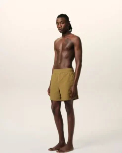 Ami Paris Mustard Beach Short HAVANA Store