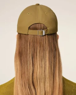 Ami Paris Mustard Twill Ami de Coeur Stud Cap HAVANA Shop