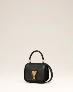 Ami Paris Nano Paris Paris Bag BLACK Clearance