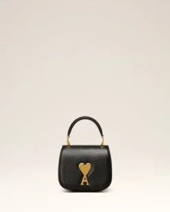 Ami Paris Nano Paris Paris Bag BLACK Clearance
