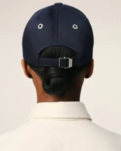 Ami Paris Navy Cotton Tonal Ami de Coeur Embroidery Cap NAVY BLUE/GINGER Discount