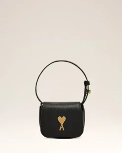 Ami Paris Paris Paris Airpods Case BLACK/VIBRATED BRASS Fashion