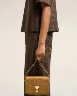 Ami Paris Paris Paris Bag BRONZE Best