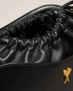 Ami Paris Paris Paris Bucket Bag BLACK Fashion