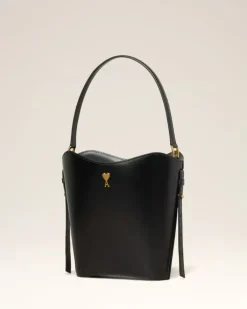 Ami Paris Paris Paris Bucket Bag BLACK Fashion