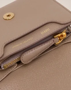 Ami Paris Paris Paris Compact Wallet LIGHT TAUPE Store