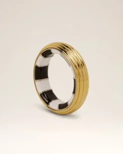 Ami Paris Piano Ring Small Size GOLD New