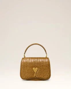 Ami Paris Top Handle Paris Paris Bag BRONZE Outlet