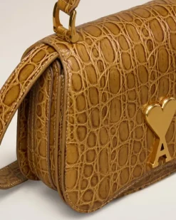 Ami Paris Top Handle Paris Paris Bag BRONZE Outlet